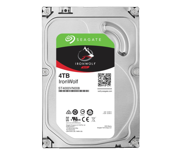 Seagate IRONWOLF CMR 4TB 5900obr. 64MB - 337228 - zdjęcie 2